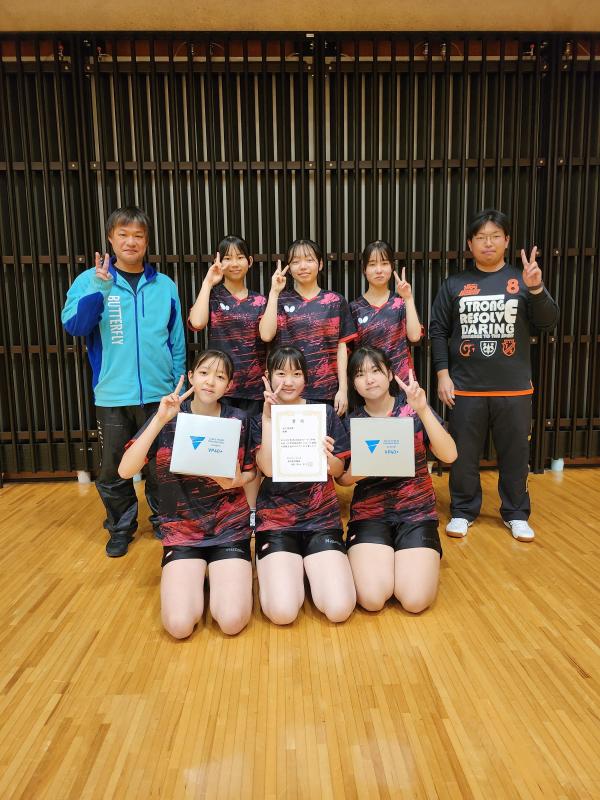 女子優勝公津の杜